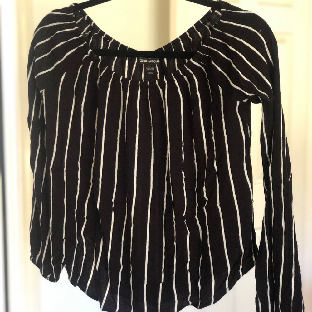 Off the shoulder blouse
